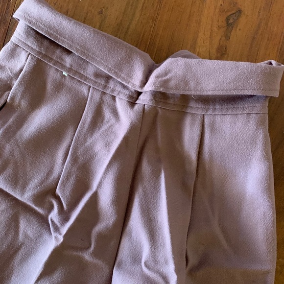 Roll Over Waist 70s era Wool Slacks Size 7 Vintage - Picture 3 of 4